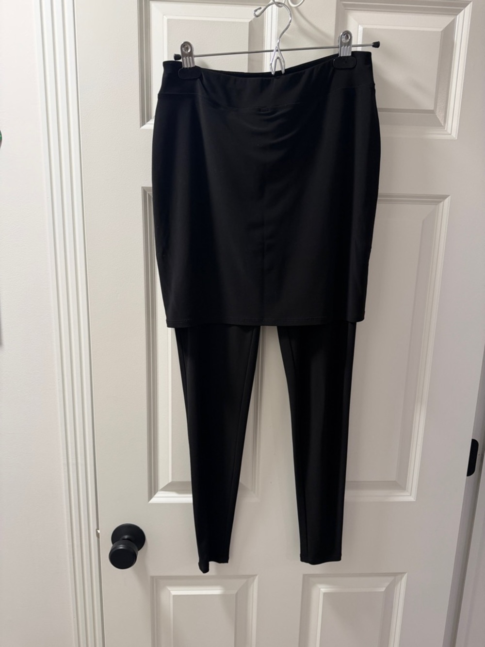 Joseph Ribkoff Black Skirted Leggings with Branded Label
